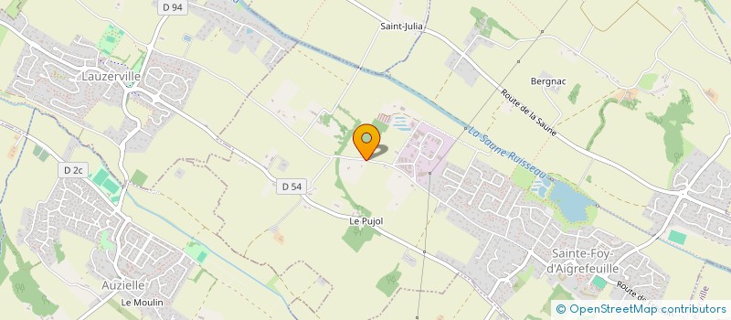 localisation de l'entreprise SIZABUIRE  SAINTE-FOY-D'AIGREFEUILLE