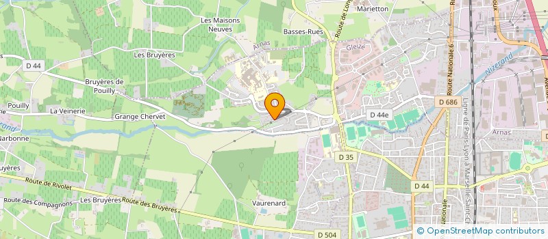 localisation de l'entreprise SIZABUIRE ET ASSOCIES  GLEIZE