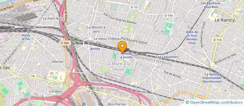 localisation de l'entreprise SIZAG  BONDY