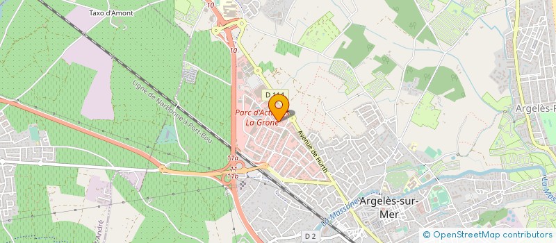 localisation de l'entreprise SIZAROLS MENUISERIE DE LA GRONE à ARGELES-SUR-MER