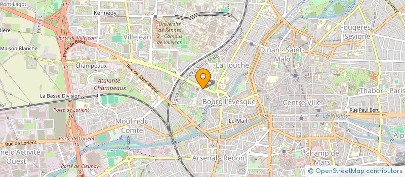 localisation de l'entreprise SIZE  RENNES