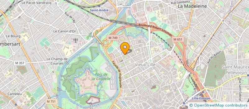 localisation de l'entreprise SIZENS à LILLE