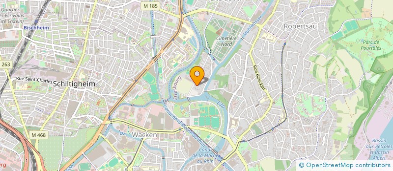 localisation de l'entreprise SIZO  STRASBOURG