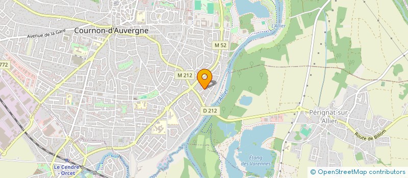 localisation de l'entreprise SJ 63  COURNON-D'AUVERGNE