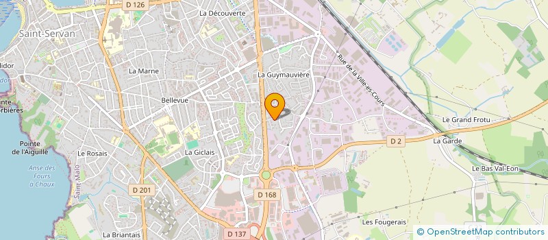 localisation de l'entreprise SJ  SAINT-MALO