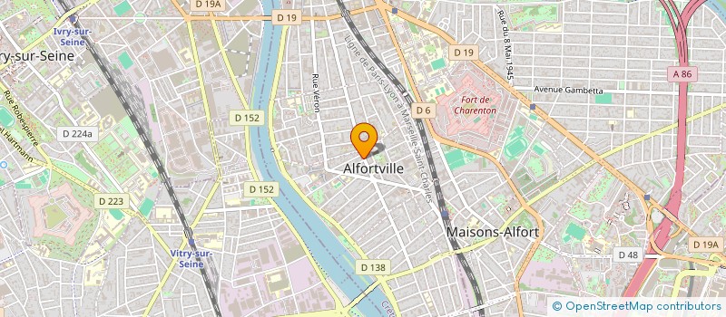 localisation de l'entreprise SJ ALFORTVILLE à ALFORTVILLE
