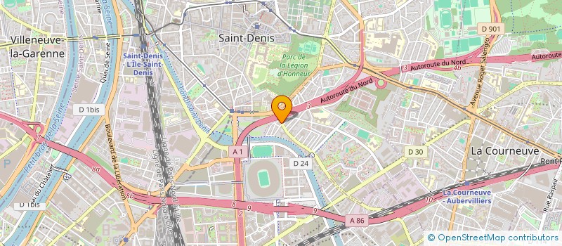 localisation de l'entreprise SJ ALIMENTATION à SAINT-DENIS