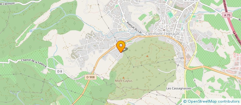 localisation de l'entreprise SJ-BP II  CLERMONT-L'HERAULT