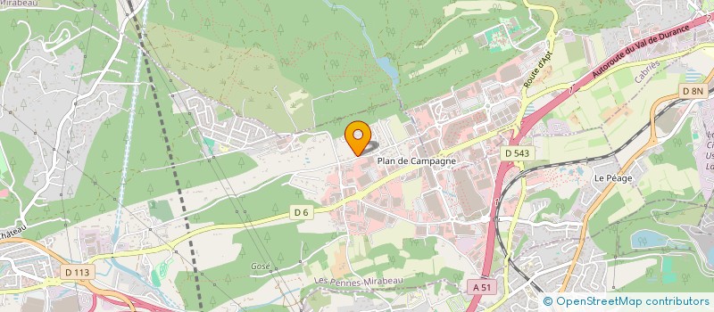 localisation de l'entreprise SJ BRUN à LES PENNES-MIRABEAU