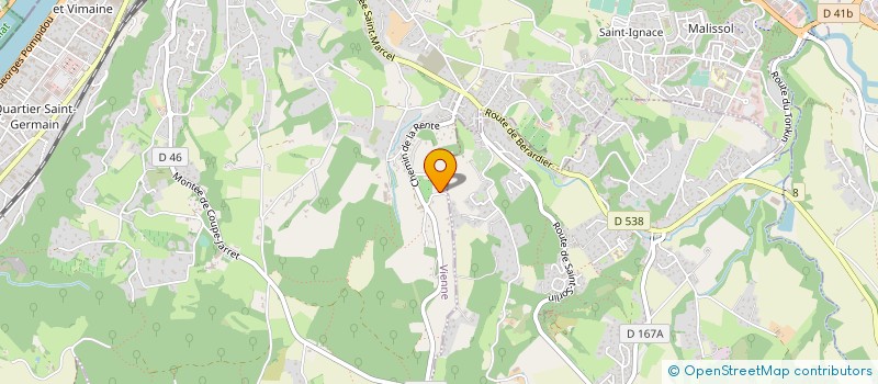 localisation de l'entreprise SJ CASANELLES à VIENNE