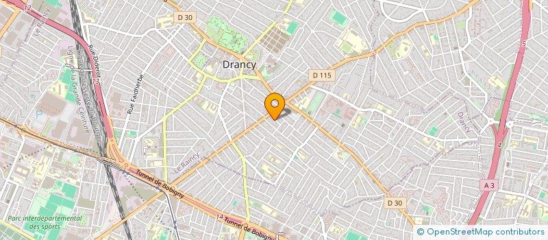 localisation de l'entreprise SJ CLEAN  DRANCY