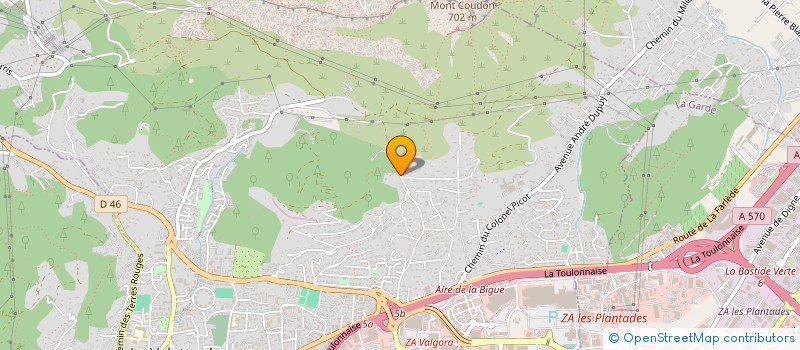 localisation de l'entreprise SJ COACHING à LA VALETTE-DU-VAR