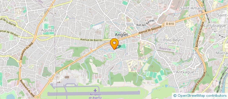 localisation de l'entreprise SJ CONCEPT à ANGLET