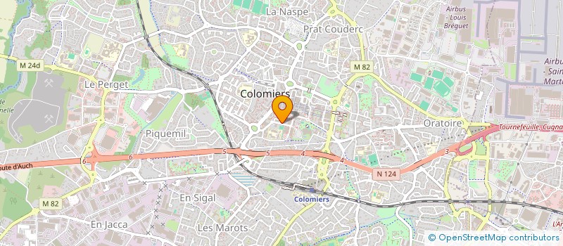 localisation de l'entreprise SJ COSY à COLOMIERS