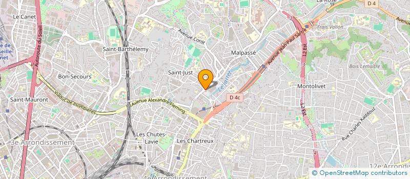 localisation de l'entreprise SJ EAT à MARSEILLE