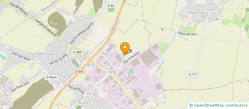 localisation de l'entreprise SJ FINANCE  RUITZ