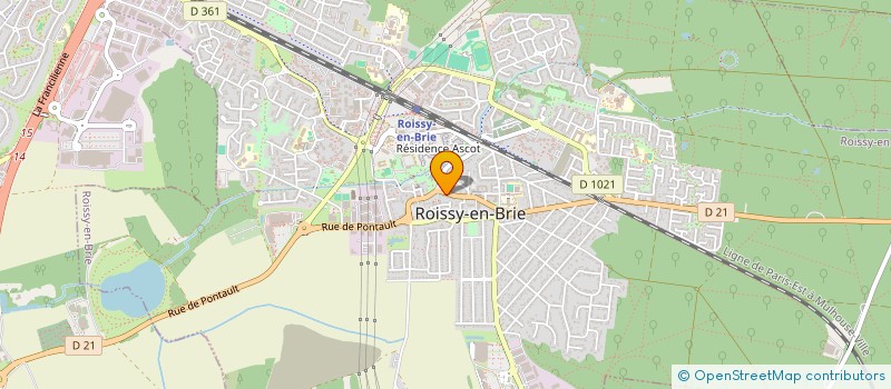 localisation de l'entreprise SJ IMMO  ROISSY-EN-BRIE