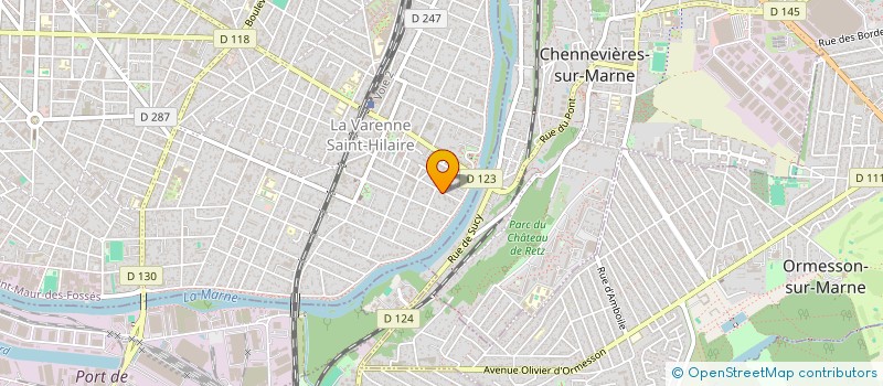 localisation de l'entreprise SJ IMMO ORSAY à SAINT-MAUR-DES-FOSSES