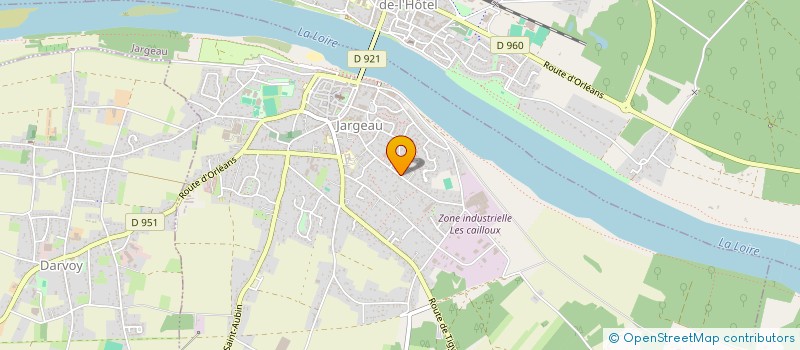 localisation de l'entreprise SJ IMMOBILIER à JARGEAU