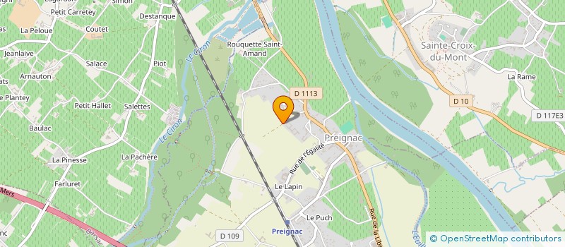 localisation de l'entreprise SJ MEDICAL AGENCY  PREIGNAC