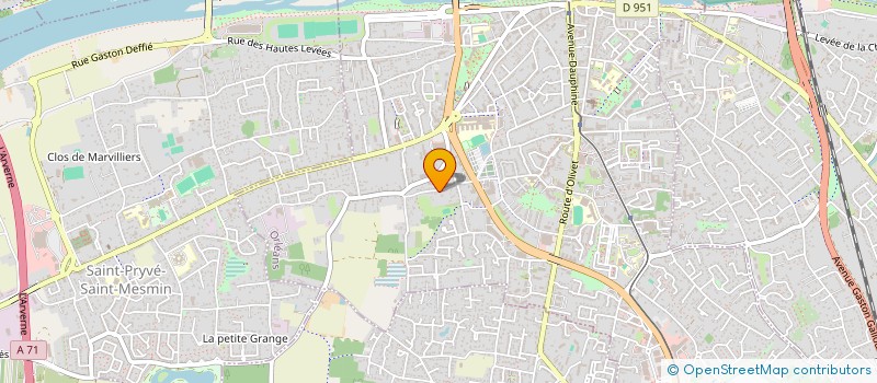 localisation de l'entreprise SJ MULTITRAVAUX à ORLEANS