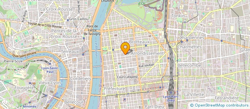 localisation de l'entreprise SJ PARTENAIRES à LYON