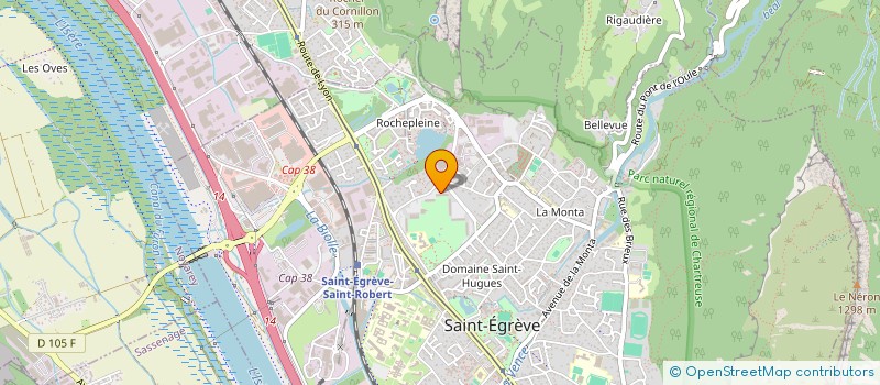 localisation de l'entreprise SJ PATRIMOINE  SAINT-EGREVE