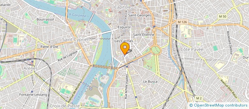 localisation de l'entreprise SJ PEINTURE à TOULOUSE