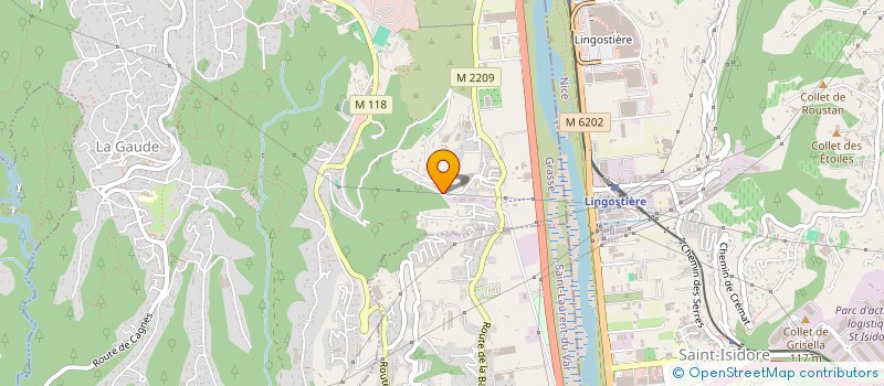 localisation de l'entreprise SJ RENOVATION  LA GAUDE