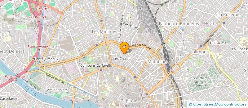 localisation de l'entreprise SJ.ROSEARG  TOULOUSE