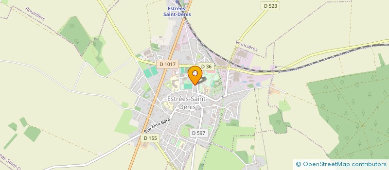 localisation de l'entreprise SJ VISION IMMO  ESTREES-SAINT-DENIS