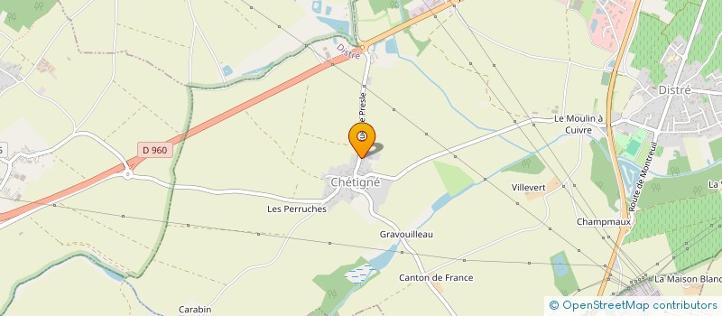 localisation de l'entreprise SJ16  DISTRE