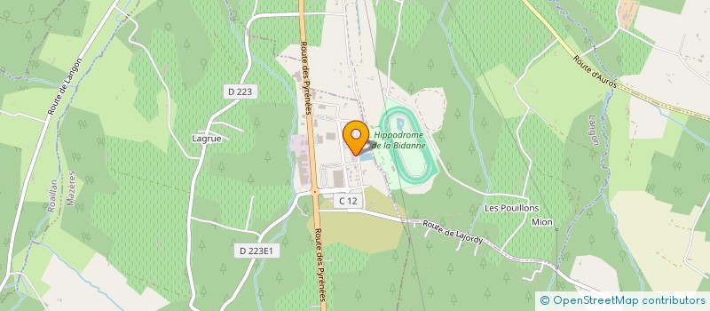 localisation de l'entreprise SJ245 à MAZERES