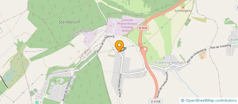 localisation de l'entreprise SJ2D  TRITTELING-REDLACH