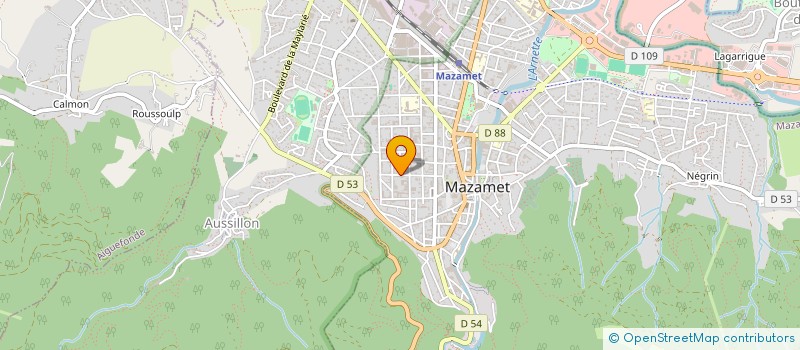 localisation de l'entreprise SJ2E  MAZAMET