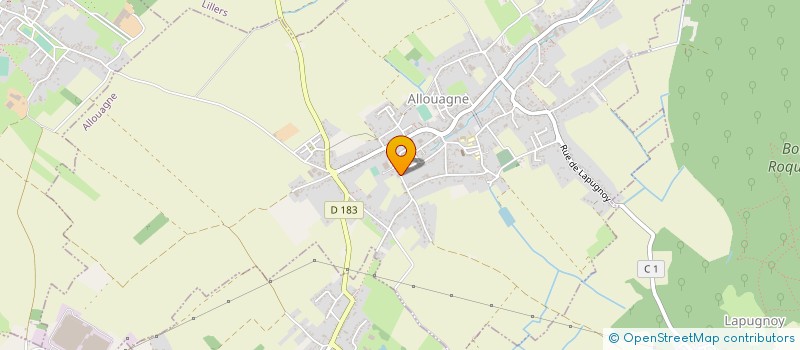 localisation de l'entreprise SJ2G à ALLOUAGNE