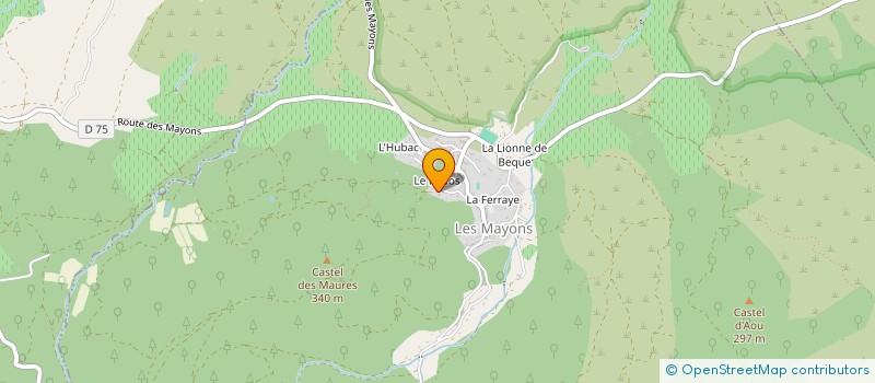 localisation de l'entreprise SJ3C à LES MAYONS