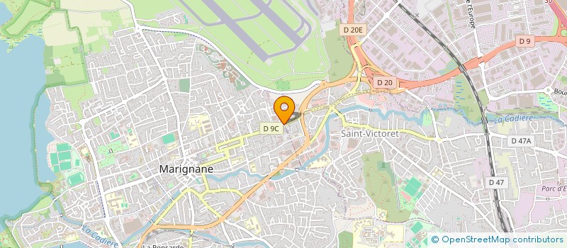 localisation de l'entreprise SJ5 à MARIGNANE