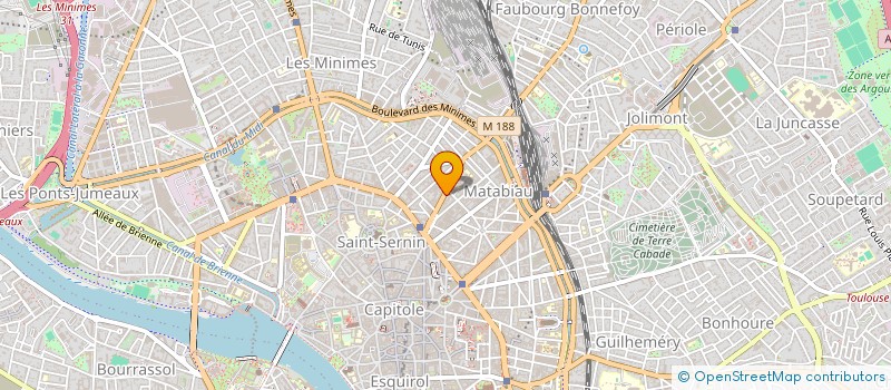 localisation de l'entreprise SJA 21 à TOULOUSE