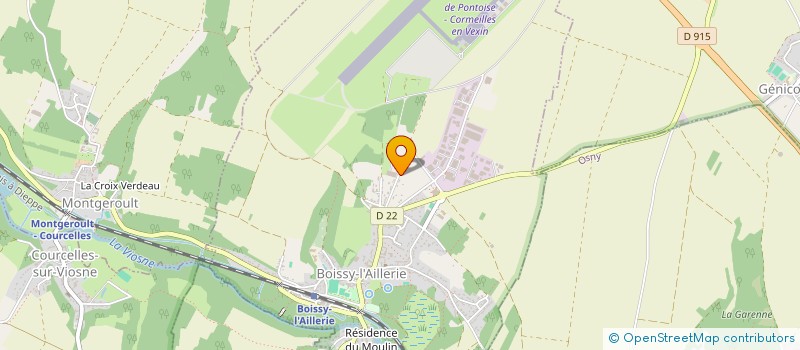 localisation de l'entreprise SJA  BOISSY-L'AILLERIE