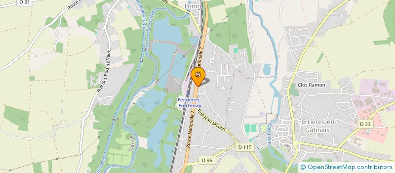 localisation de l'entreprise SJA à FONTENAY-SUR-LOING