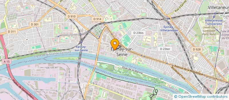 localisation de l'entreprise SJA à EPINAY-SUR-SEINE