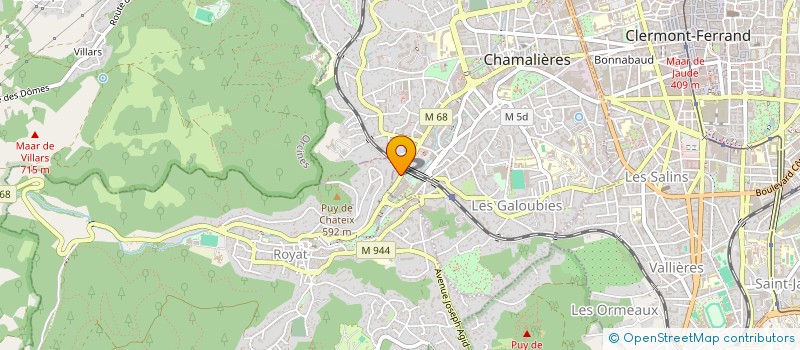 localisation de l'entreprise SJA CONSEIL à CHAMALIERES