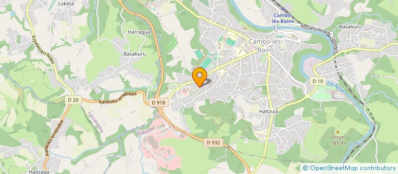 localisation de l'entreprise SJAM  CAMBO-LES-BAINS