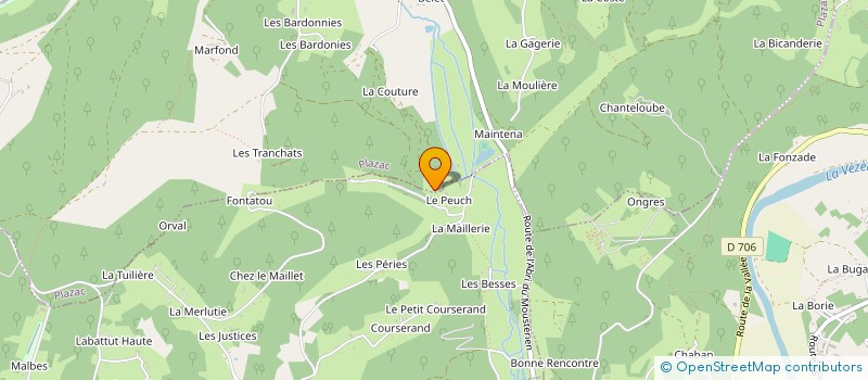 localisation de l'entreprise SJD HOLDINGS à FLEURAC