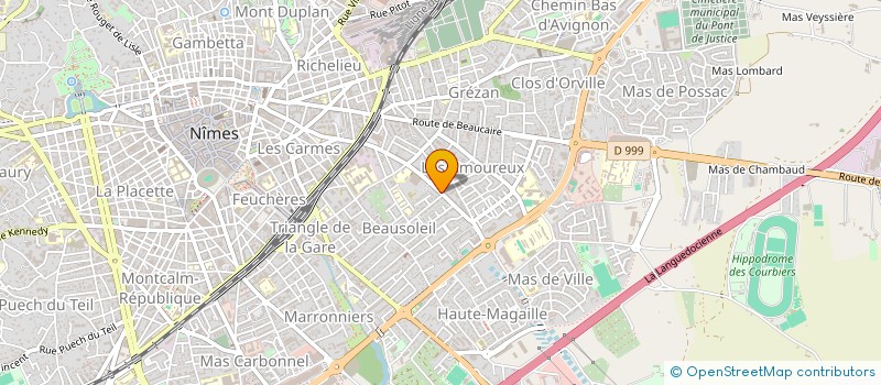 localisation de l'entreprise SJD INVEST  NIMES