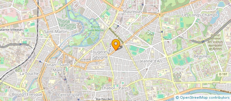 localisation de l'entreprise SJDS  RENNES