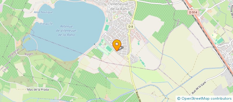 localisation de l'entreprise SJE PATRIMOINE  VILLENEUVE-DE-LA-RAHO