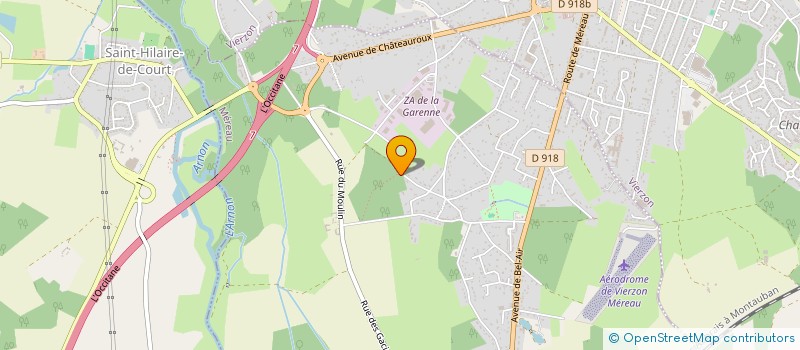 localisation de l'entreprise SJFE  MEREAU