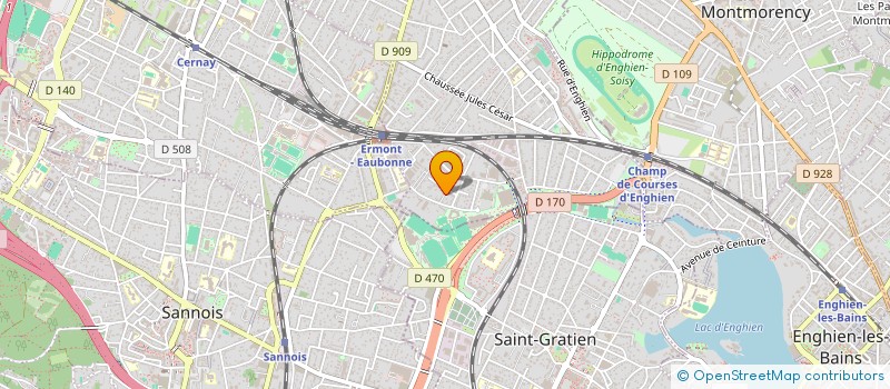 localisation de l'entreprise SJG à EAUBONNE